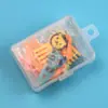 Serie de 10 piezas tenedor de fruta de dibujos animados para el hogar animal lindo señal Bento traje de señal decorativa creativa para bento