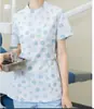 Roupas de enfermeira conjunto dividido verão manga curta azul Hospital Estomatológico centro de exame físico guia de enfermeira roupas de trabalho roupas de enfermeira
