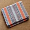 Sábanas Tradicionales de Algodón Grueso y Lino Cuadros Rayas Color Sólido Tejido Universal para Colcha Otras C^