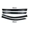 Adecuado para Volkswagen Tiguan L 2017-2025, deflectores de lluvia acrílicos para coche, protectores de lluvia, accesorios de modificación exterior