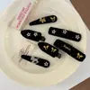 Pinza para el Pelo de Terciopelo Clásica Retro Versátil con Forma de Gota de Agua, Pinza Lateral para el Pelo con Aspecto de Alta Gama, Clip para Flequillo con Pedrería en Forma de Estrella, Accesorio para el Cabello para Mujeres