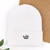 Nuevos Gorros Cálidos de Otoño e Invierno para Mujer, Gorros de Punto para Hombre, a Prueba de Frío y Cálidos 2025 Color Sólido Tejido Pullover Estilo Montaña