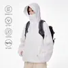 Roupa Nova de Proteção Solar de Verão Respirável Fina para Esportes ao Ar Livre com Capuz Jaqueta Casual Solta Masculina para Casal