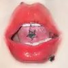 Estrela Aço Inoxidável Piercing na Língua Aço Titânio Decoração na Língua Anel para Língua Bebível Nova Nicho Joias de Piercing Corporal Atacado Transfronteiriço