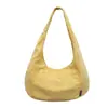 Bolso de Hombro de Mezclilla Vintage Estilo Universitario Versátil Casual Artístico Bolso Dumpling de Moda Tendencia Bolso de Mano para Estudiante