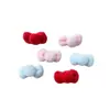 Mini Almohada Pequeña Súper Suave Accesorios de Lazo de Peluche Pasador Funda para Teléfono Móvil Equipaje Zapatos Calcetines Accesorios de Ropa Lote