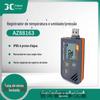 Hengxin AZ88163 registrador de temperatura, umidade e pressão do ar USB transporte em cadeia fria exportação de medicamentos PDF/Excel