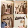 Ganchos Adhesivos Estilo Vintage, Adhesivo Fuerte, No Requiere Taladrar, Resistentes, Sin Dejar Rastro, Colgador para Puerta de Baño, Ganchos Pegajosos, Estante para Baño