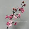 Flores Artificiais, Flor de Ameixa de Inverno, Arranjo de Flores Bonsai de Flor de Ameixa, Decoração de Ano Novo, Flor de Pessegueiro, Mesa de Jantar da Sala de Estar, Enfeites de Bonsai Chineses