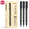 Pluma Fina Deli 75515, Hermosa Pluma 75514, Pluma de Caligrafía para Letra Fina, Mediana y Grande, Envío Directo de una Pieza Disponible