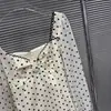 Vestido Francés con Lunares, Volantes, Dulce y Elegante, Estilo Nuevo Primavera 2026, para Reducir la Edad de las Mujeres