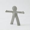 A2823 Deformación aleatoria creativa del soporte para pasta de dientes con forma de abrazo de personita, gancho para baño múltiple