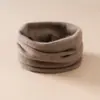 Cachecol Gola Gola Pura Caxemira Outono e Inverno Engrossado Quente Gola Alta de Caxemira para Homens e Mulheres Proteção contra Frio Pescoço Colarinho Falso Cachecol
