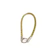 Cadena de Cuentas para Teléfono Móvil de Estilo Ins de Lujo Ligero a la Moda, Pulsera Pequeña Estilo Chanel, Llavero Cuadrado de Pedrería Corto de Alta Gama