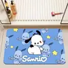 Alfombrilla de Suelo de Barro Diatomeas de Dibujos Animados Stitch Cocina Absorbente de Agua Antideslizante Secado Rápido Felpudo Entrada Entrada Felpudo Decorativo Lindo