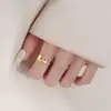 Anel Borboleta Dourada Feminino Design de Nicho Anel de Luxo Leve com Senso Avançado 2024 Novidades Explosivas Anel de Cauda