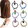 Estilo coreano simples cosmético headwear anel de cabelo corda de cabelo corda de cabelo AliExpress pequenos tendões de borracha simples corda de cabelo artesanal