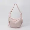 Bolso de Hombro Literario Estilo Coreano de Gran Capacidad Transfronterizo 2025 Bolso Cruzado de Moda para Viajero Diario Estudiante Versátil Bolso Dumpling