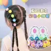 Cuerda para el pelo de niña Color Primavera y Verano Margarita Cerezo Dulce Alta Elasticidad Correa para el pelo Accesorios para el pelo Pastoriles