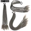 Pelucas de Cola de Caballo Dreadlock Estilo Europeo y Americano al por Mayor para Niños, Pelucas de Gomas Elásticas de Colores, Trenzas Boxeadora de Colores de Fibra de Alta Temperatura