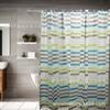 Cortina de ducha de baño PEVA nueva transfronteriza personalizable impermeable a prueba de moho fabricantes de cortinas divisorias de baño al por mayor