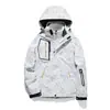Roupas de Montanhismo para Exterior Masculinas Três em Um Destacável Outono e Inverno Forrado com Fleece Casaco Espesso Jaqueta de Casal Vestuário Masculino