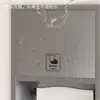 Caja de Toallas de Mano Tres en Uno de Acero Inoxidable, Portarrollos de Papel Higiénico para Baño, Secador de Manos Empotrado con Cubo de Basura, Máquina Todo en Uno