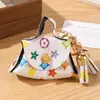 La mejor opción de regalo para mujeres: Bolsa pequeña para monedas de cuero PU de otoño e invierno, bolsa para auriculares, llavero, en stock para entrega rápida, perfecta para el Día del Maestro