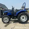 Tractor Agrícola Lovol 904 con Motor Weichai de 90 Caballos de Fuerza después de Reparación, Tractor Agrícola de Tracción en las Cuatro Ruedas