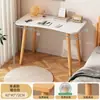 Mesa Sencilla Habitación de Niña Mesa de Computadora Escritorio de Estudio para Estudiantes Escritorio de Escritura Mesa de Trabajo para Casa de Renta