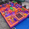 Castillo Inflable Gigante para Diversión Combinación de Tobogán Multicapa Equipo para Parque de Atracciones Comercial Refuerzo Resistente al Viento Str