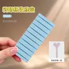 Caixa de Armazenamento Grande para Papel de Transferência de Nail Art, Caixa de Armazenamento de Papel Portátil Impressa em 3D com 10 Compartimentos Céu Estrelado, Ferramenta de Organização de Mesa