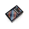 Caja de Regalo para Corbata Ropa Formal para Hombre Negocios de Gama Alta Boda Festividad Corbata de Seda de Poliéster Hecha a Mano de Gama Alta Corbata Personalizada para Hombre