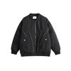 Catálogo inverno Novo americano retro cor sólida piloto algodão-acolchoado casaco marca de moda masculina solto grosso quente casaco acolchoado