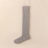 En stock calcetines de forro polar de coral hasta la rodilla medias sin pelusa calcetines gruesos con forro de forro polar para dormir calcetines ajustados para las piernas calentadores de piernas