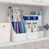 Caja de almacenamiento inclinada para escritorio, caja de almacenamiento para escritorio de oficina, caja conservadora para puerta lateral de refrigerador, caja organizadora de artículos varios y mascarillas para gabinete de espejo