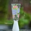 Taza de Degustación de Té Verde con Aplique de Vidrio Hecho a Mano, Taza de Degustación de Arte del Té, Taza Maestra de Vidrio de Alto Borosilicato, Taza de Aroma, Tamaño Grande