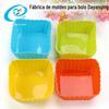 Forma de Bolo de Silicone Espessada Pode Ser Exportada Forma de Muffin Redonda para Assar Bolo Copo de Silicone DIY Molde de Modelagem