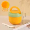 Tigela de Sopa de Aço Inoxidável, Trabalhadores de Escritório, Estudantes, Copo Térmico Infantil, Talheres, Colher, Marmita Térmica, Caixa Bento, Copo de Café da Manhã