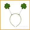 Diadema Spot Irish Festival Diadema de Trébol St. Diadema de Fiesta de San Patricio Sombrero Pequeño Diadema Venta al por Mayor