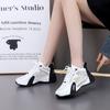 [sapatos de fundo de bolsa 6865] Sapatos de pai Pippen sola macia respirável sapatos de dança passo fantasma para homens e mulheres com sapatos de dança quadrada