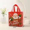 Bolsas de regalo navideñas transfronterizas, bolsas festivas para envolver regalos, bolsas de regalo para Nochebuena, bolsas tote con forma de manzana, bolsas para dulces de Halloween