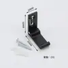 Aleación de Aluminio Gancho para Ropa Doméstico Sin Taladro Gancho Sólido Multifuncional Oculto en Pared Gancho Único Gancho Plegable Gancho Invisible