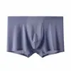 Suministro Exclusivo Transfronterizo de Ropa Interior de Seda de Hielo de Secado Rápido para Hombre, Boxer Briefs Deportivos, Boxer Briefs Antibacterianos Transpirables 5A para Estudiantes Jóvenes