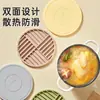 Tapete de Mesa Antiescaldante, Tapete de Silicone com Isolamento Térmico, Tapete para Tigelas e Copos para Uso Doméstico, Adequado para Caçarolas e Pratos, Tapete Resistente a Altas Temperaturas, Tapete Premium para Panelas, Tapete de Jantar