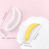 Tridimensional banana silicone molde geléia pudim de chocolate mousse molde de bolo banana cozimento ferramenta de moagem decorativa