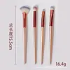 Set de Pinceles para Sombras de Ojos Transfronterizo, Pincel de Maquillaje, Corrector, Pincel para Difuminar Sombra de Nariz, Pincel Angular para Cejas, Peine para Cejas, Herramienta de Belleza al por Mayor