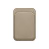 Para Apple Bolsa Magnética para Tarjetas Magsafe Bolsa de Cuero para Tarjetas iPhone Cuero Lichi Bolsa Magnética para Tarjetas Personalización