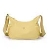 Bolsa Casual Simples para Mulheres, Novo Estilo Transfronteiriço, Grande Capacidade, Bolsa de Ombro de Nylon para o Dia a Dia, Estilo Coreano, Bolsa Transversal Leve e Versátil