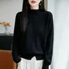 Cárdigan suéter de ganchillo 100% algodón de cuello medio para mujer, nuevo estilo otoño e invierno, casual y adelgazante, top de punto versátil